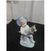 Image 2 : Set of 3 Mother Feeding Lamb & 2 Children Ornaments 