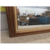 Image 3 : Large Wood Frame Mirror from the Curtis Gordan Hotel 32"x44" 1970s