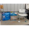 Image 1 : Raised Toilet Set & Toilet Safety Frame & Bath Tub Set Brand New 
