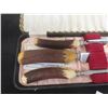 Image 2 : Vintage Elkhorn Cutlery Set with Case Made in England 