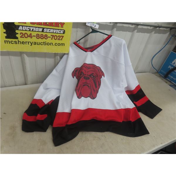 Red Dog Beer Jersey Size Large New 