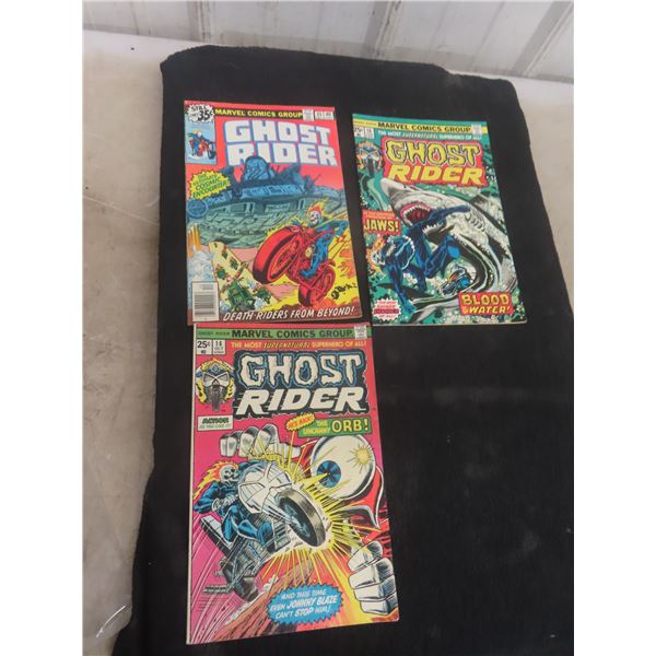Marvel Ghost Rider Volume 1 #14, #16, #33 Year 1975-78 