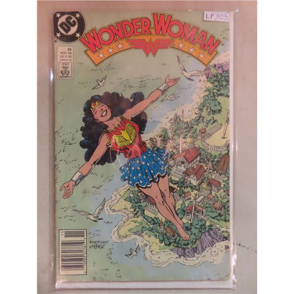 D.C Comic #36 Year 1989 Wonderwomen NewStand Issue 