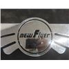 Image 2 : New Flyer 1/8 "Thick Metal Chrome Bus Emblem 5"x 18" Vintage 