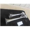 Image 3 : Dual Air Horn Chrome For Boats or Trucks 