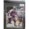 Image 2 : 12"x16" Framed Blue Hawerchuck Winnipeg Jets " Man Cave Favorite"