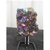 Image 1 : Amethyst Rock with Titanium Aura  4.5"