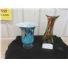 Image 1 : 1 Coloured 13" Vase & " Multi Colour Vase 