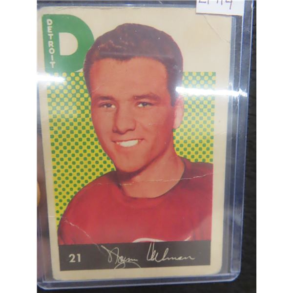 1962-63 Parkhurst Nom Ullman Detroit Red Wings 