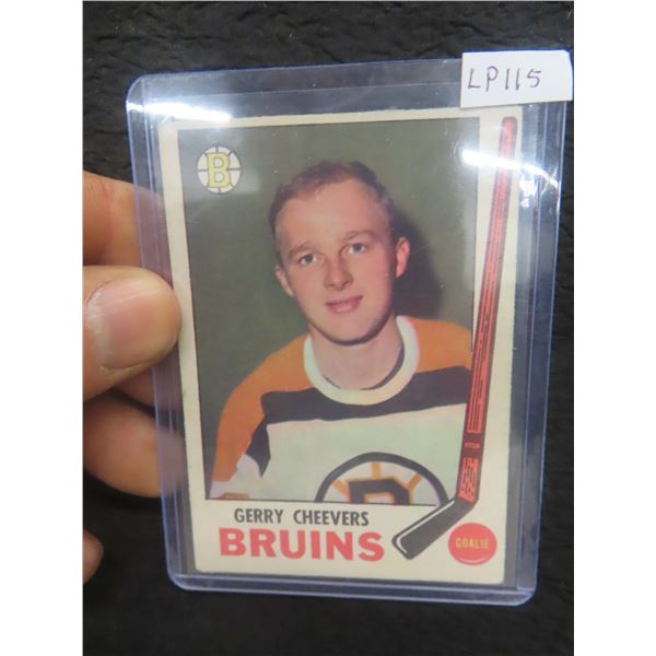 1969-1970 Topps Gerry Cheevers Boston Bruins 