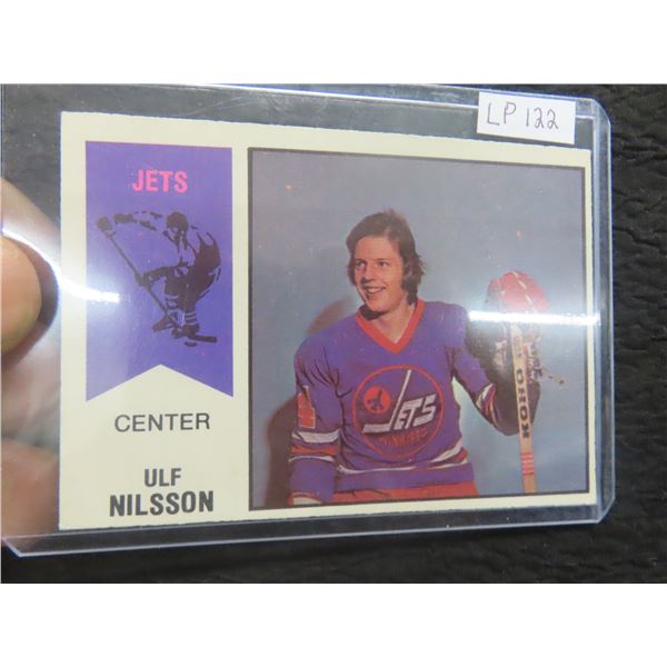 1974-75 OPC Ulf Nilson Winnipeg Jets W.H.A 