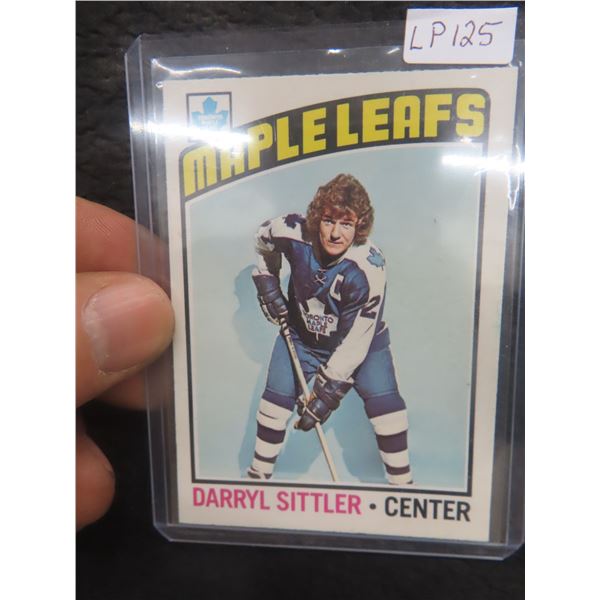 1976-77 OPC Darryl Sitter Toronto Maple Leafs Mint