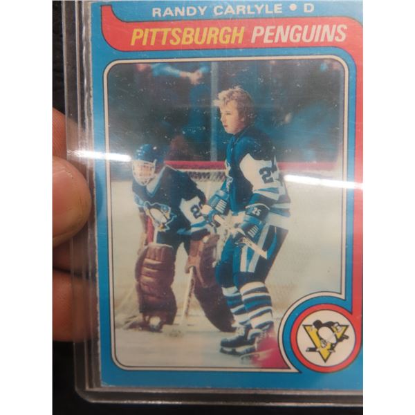 1979-80 OPC Randy Carlyle Pitt Penguins Mint