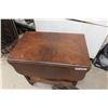 Image 2 : Drop Leaf Walnut Tea Wagon