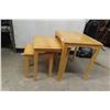 Image 1 : Set of 3 Nesting Stands Biggest Size 22"x17"x21"