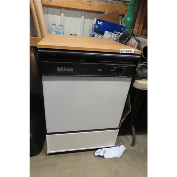 Whirlpool Dishwasher Portable + Wedding Dress White 