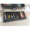 Image 3 : Fish Tackle Box with Lures, Hooks, Jigs, Rod+ Reel