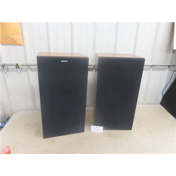Set of 2 Sony Speakeer Model55-1250 40W