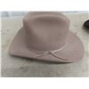 Image 3 : 2x Biltmore 7 1/4 Cowboy Felt Hats 