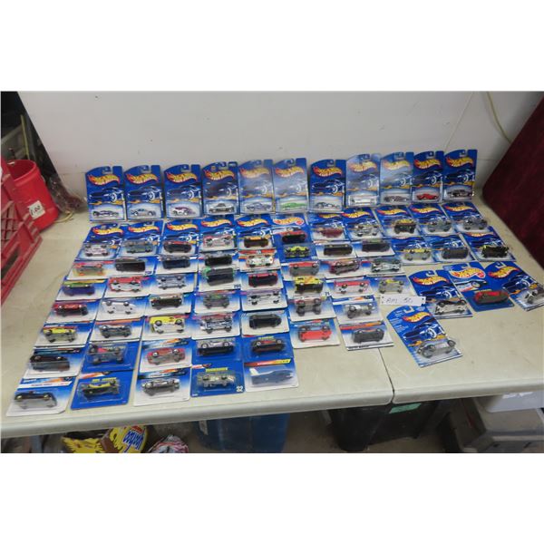 72 Hot Wheels 1990's in Package 