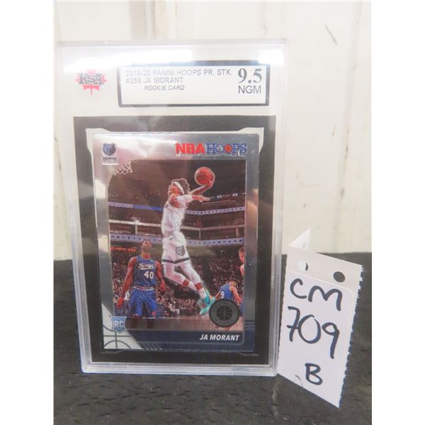 Graded Ja Morant Rookie Basketball Card