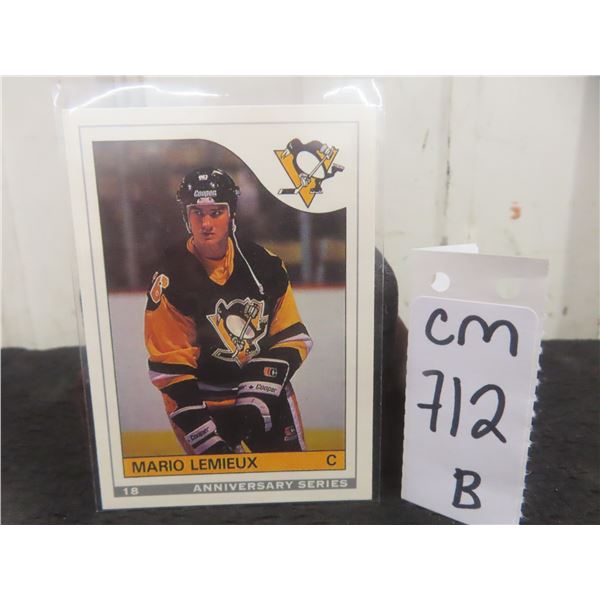 Mario Lemieux Pittsburgh Penquins Card
