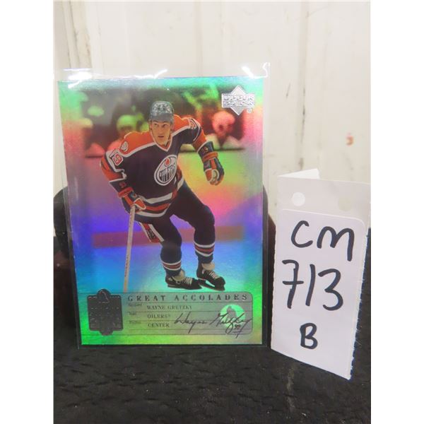 Wayne Gretzky Edmonton Oilers  Card