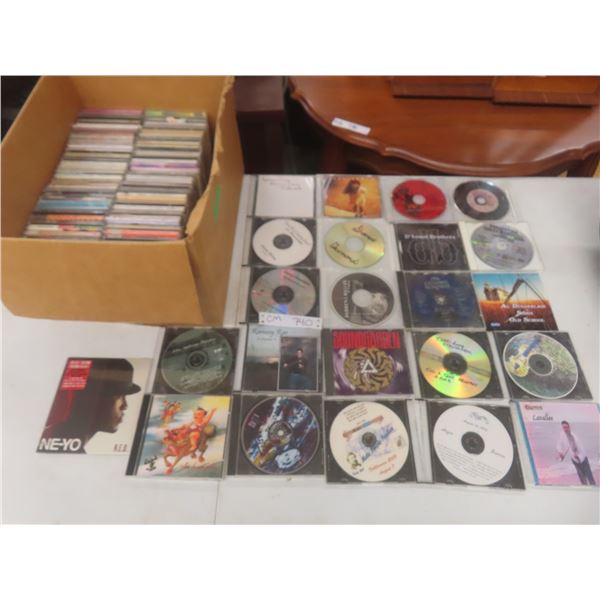 Box of CD's