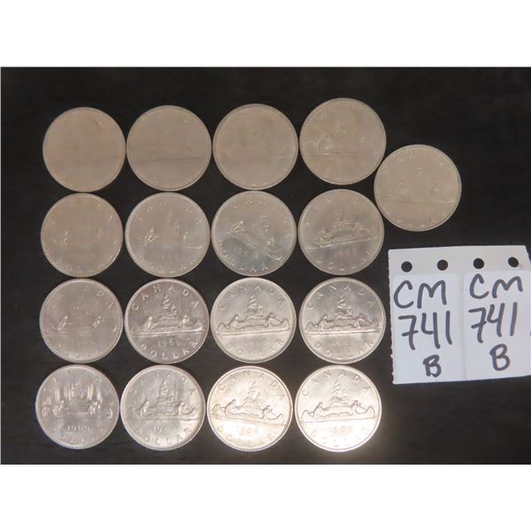 Canadian 1968 & 1969,  Dollar Coin Collection 