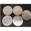 Image 3 : Canadian 1968 & 1969,  Dollar Coin Collection 