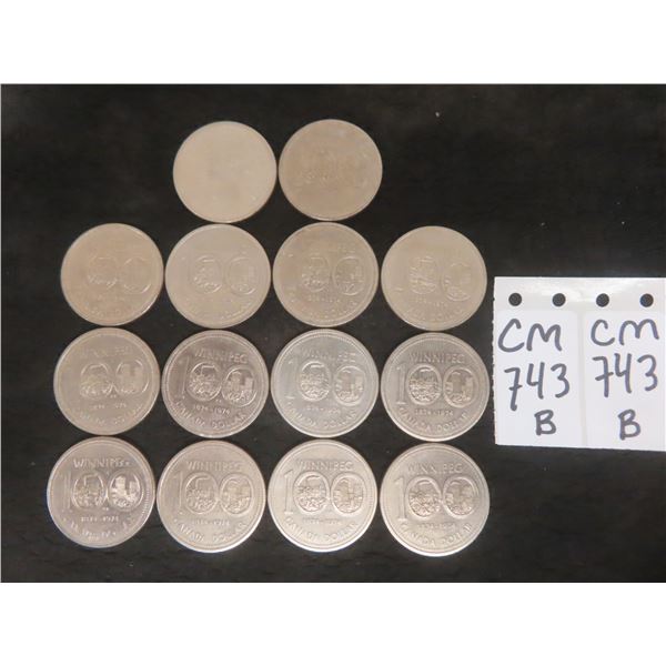 Canadian 1974,  Dollar Coin Collection 