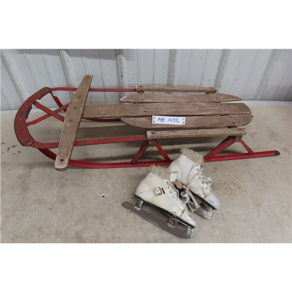 Vintage Sleigh + Kids Skate 