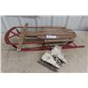 Image 1 : Vintage Sleigh + Kids Skate 