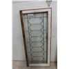 Image 1 : Leaded Glass Window 20x44