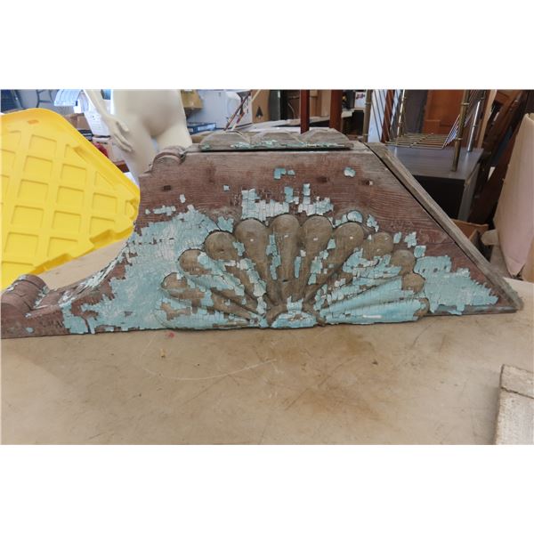 Vintage Wood Sign 23x35 + Wood 