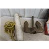 Image 7 : Boat Anchor, Extention Cords + Cordless Prunner, Butane Stove + 