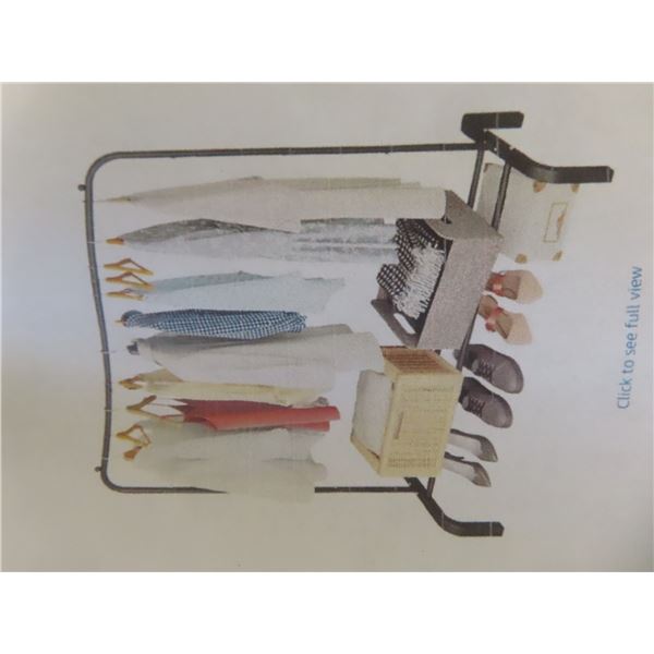 2 Luyotree Metal Clothes Rack