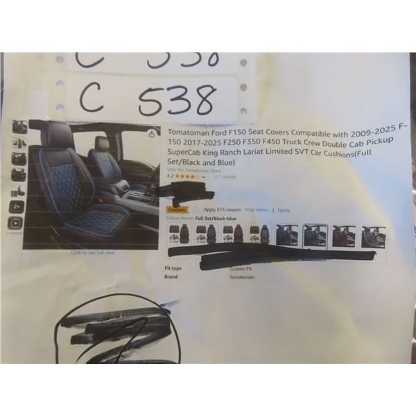 Tomatoman Ford F150 seat Covers
