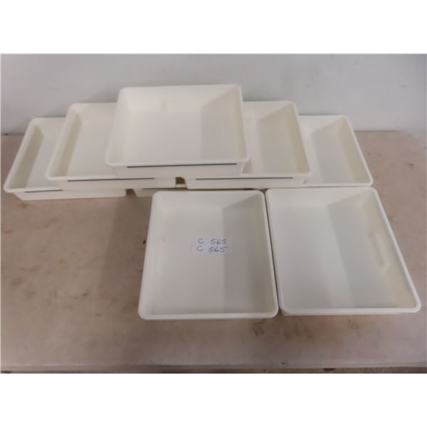 8 Trays 12" x 14" x 2.5"