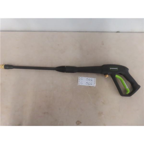 Green Work Pressure Washer Handle