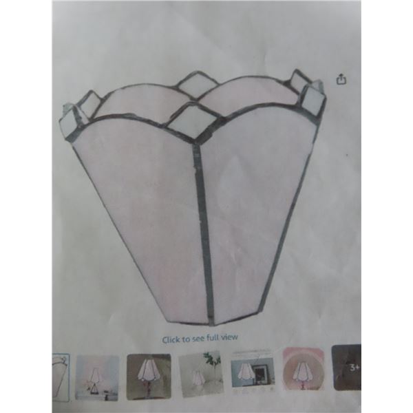 Homoyoyo 1 Piece Glass Lamp Shade Cover