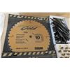 Image 8 : New Router Bits, Spade Drill Bits, Straight Shank Drill Bits, 10" Circular Saw Blade, Jig Saw Blade