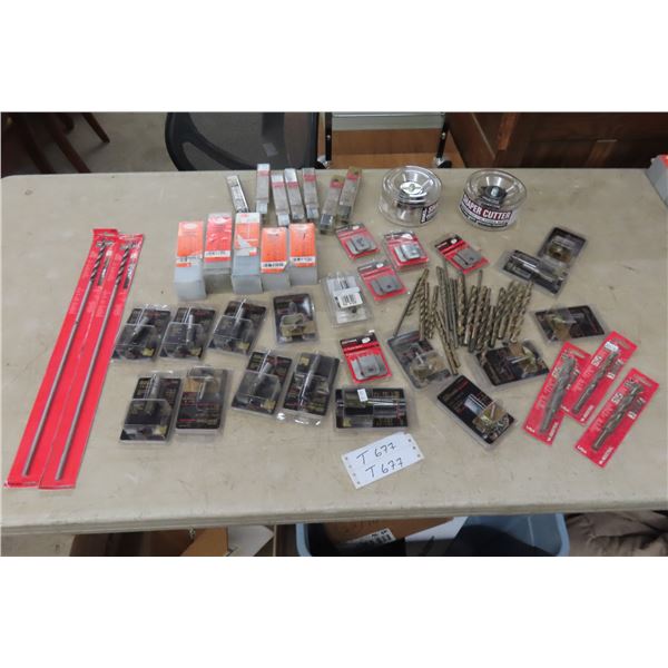 New Router Bits, Drill Bits, Nut Drivers +