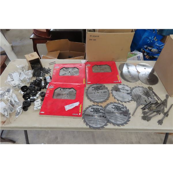 New: Saw Blades, Spade Bits, Router Bits, Jig Saw Blades +