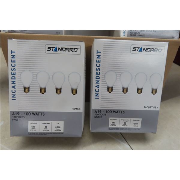 New 120 Incandescent Light Bulbs