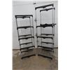 Image 1 : 2 Upright Shelving Units 61x16x19 +55x16x19