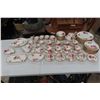 Image 1 : 85 Pieces Royal Albert American Beauty China 