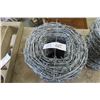 Image 1 : New 490FT Galvinized Barbed Wire