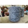 Image 2 : New 490FT Galvinized Barbed Wire