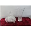 Image 1 : 4 Piece of Crystal Serving Dish 13" Diameter